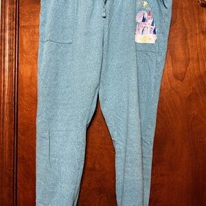Disney Blue Joggers Relaxed Fit Track Pants
